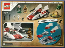 Rebel A-Wing Starfighter from Star Wars - Original Trilogy - Basic Series manufactured by Lego [Back]