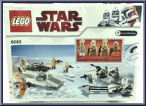Rebel Trooper Battle Pack from Star Wars - Original Trilogy - Basic Series manufactured by Lego [Back]