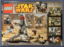 T-16 Skyhopper from Star Wars - Original Trilogy - Basic Series manufactured by Lego [Back]