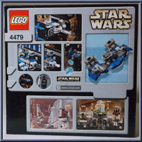 TIE Bomber from Star Wars - Original Trilogy - Basic Series manufactured by Lego [Back]