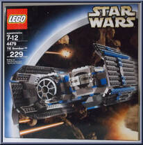 TIE Bomber from Star Wars - Original Trilogy - Basic Series manufactured by Lego [Front]