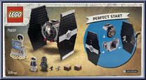 TIE Fighter Attack from Star Wars - Original Trilogy - Basic Series manufactured by Lego [Back]
