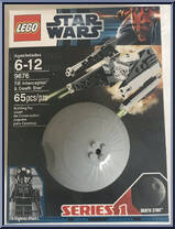 TIE Interceptor & Death Star from Star Wars - Original Trilogy - Basic Series manufactured by Lego [Front]