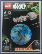 Tantive IV & Planet Alderaan from Star Wars - Original Trilogy - Basic Series manufactured by Lego [Front]