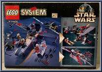 X-Wing Fighter from Star Wars - Original Trilogy - Basic Series manufactured by Lego [Back]