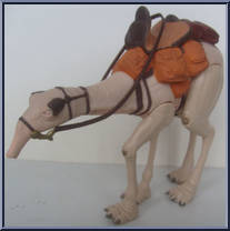 Eopie and Qui-Gon Jinn from Star Wars - Phantom Menace - Beast Pack manufactured by Hasbro [Loose]