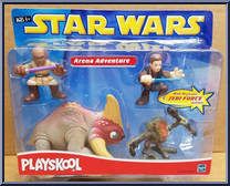 Arena Adventure from Star Wars - Basic Series manufactured by Playskool [Front]