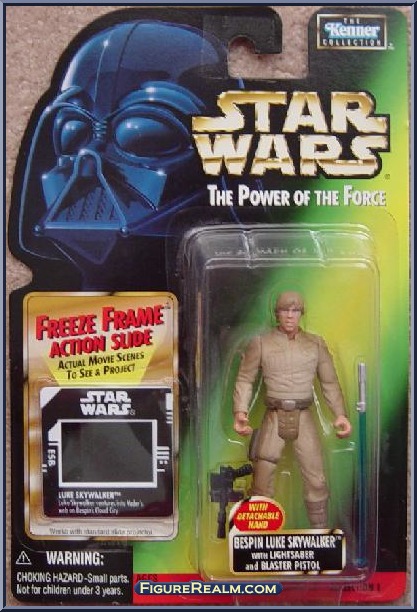 Bespin Luke Skywalker 1997 STAR WARS Power of the Force POTF FF Freeze Frame 