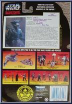 Leia from Star Wars - Power of the Force II - Shadows of the Empire manufactured by Kenner [Back]