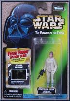 Princess Leia (Hoth Gear) from Star Wars - Power of the Force II - Freeze Frame manufactured by Kenner [Front]