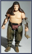 Malakili (Rancor Keeper) from Star Wars - Power of the Force II - Hologram Green Card manufactured by Kenner [Loose]