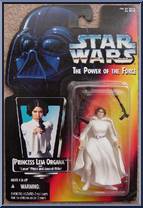 Princess Leia Organa from Star Wars - Power of the Force II - Red Card manufactured by Kenner [Front]