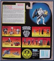 Stormtrooper (Crowd Control) from Star Wars - Power of the Force II - Deluxe Figures manufactured by Kenner [Back]