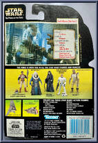 Yak Face from Star Wars - Power of the Force II - Green Card manufactured by Kenner [Back]