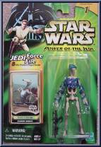 Battle Droid (Boomer Damage) from Star Wars - Power of the Jedi - Phantom Menace manufactured by Kenner [Front]