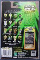 Boss Nass (Gungan Sacred Place) from Star Wars - Power of the Jedi - Phantom Menace manufactured by Kenner [Back]