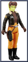General Hera Syndulla from Star Wars - Retro Collection - Ahoska manufactured by Hasbro [Loose]