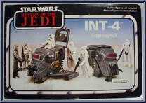 INT-4 from Star Wars - Return of the Jedi - Vehicles manufactured by Kenner [Front]