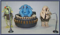 Sy Snootles and the Rebo Band from Star Wars - Return of the Jedi - Playsets manufactured by Kenner [Loose]