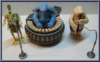 Sy Snootles and the Rebo Band from Star Wars - Return of the Jedi - Playsets manufactured by Kenner [Loose]