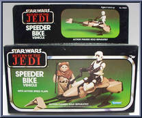 Speeder Biker from Star Wars - Return of the Jedi - Vehicles manufactured by Kenner [Front]