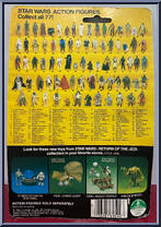 Squid Head from Star Wars - Return of the Jedi - Basic Series manufactured by Kenner [Back]