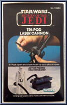 Tripod Laser Cannon from Star Wars - Return of the Jedi - Accessories manufactured by Kenner [Side]