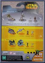 AT-RT / Barc Speeder / Clone Trooper / Chewbacca from Star Wars - Revenge of the Sith - Mirco Vehicles manufactured by Hasbro [Back]
