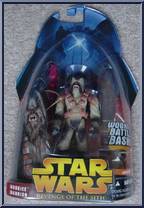 Wookiee Warrior from Star Wars - Revenge of the Sith - Sneak Preview manufactured by Hasbro [Front]