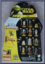 Yoda (Firing Cannon!) from Star Wars - Revenge of the Sith - Collection 1 manufactured by Hasbro [Back]