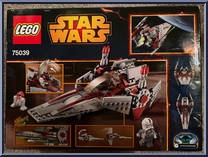 V-Wing Starfighter from Star Wars - Revenge of the Sith - Basic Series manufactured by Lego [Back]