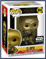 C-3PO from Star Wars - Rise of Skywalker - Pop! Vinyl Figures manufactured by Funko [Front]