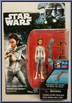 Princess Leia Organa (Zipline Action) from Star Wars - Rogue One - Basic Series manufactured by Hasbro [Front]