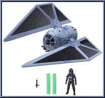 TIE Striker (with Imperial TIE Fighter Pilot) from Star Wars - Rogue One - Vehicles manufactured by Hasbro [Loose]