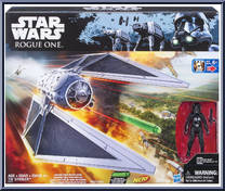 TIE Striker (with Imperial TIE Fighter Pilot) from Star Wars - Rogue One - Vehicles manufactured by Hasbro [Front]