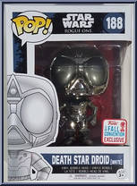 Death Star Droid (White) from Star Wars - Rogue One - Pop! Vinyl Figures manufactured by Funko [Front]