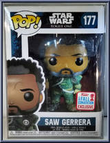 Saw Gerrera from Star Wars - Rogue One - Pop! Vinyl Figures manufactured by Funko [Front]