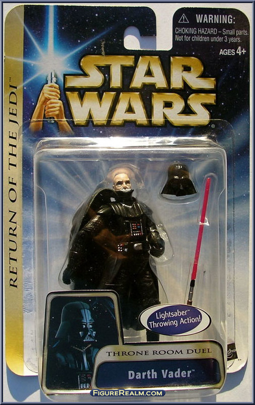 Star Wars Saga Collection DARTH VADER THRONE ROOM ELECTROCUTION Hasbro New Loose