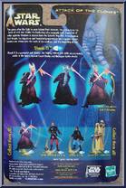 Shaak Ti (Jedi Master) from Star Wars - Saga - Attack of the Clones manufactured by Hasbro [Back]