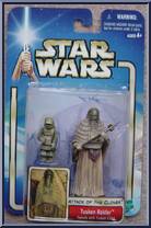 Tusken Raider Female (with Tusken Child) from Star Wars - Saga - Attack of the Clones - Background Inserts manufactured by Hasbro [Front]