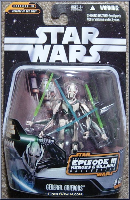 general grievous 4 lightsabers