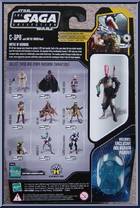 C-3PO (with Battle Droid Head) from Star Wars - Saga Collection - Battle of Geonosis manufactured by Hasbro [Back]