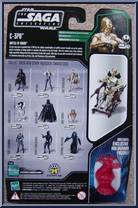 C-3PO (with Ewok Throne) from Star Wars - Saga Collection - Battle of Endor manufactured by Hasbro [Back]