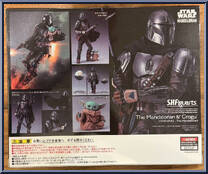 Mandalorian & Grogu from Star Wars - S.H. Figuarts - Mandalorian manufactured by Bandai [Back]