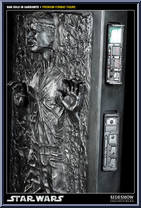 Han Solo (in Carbonite) from Star Wars - Premium Format Figures manufactured by Sideshow [Loose]