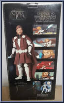 Obi-Wan Kenobi: General (Clone Wars) from Star Wars - 12" Scale manufactured by Sideshow [Back]