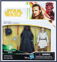 Darth Maul / Qui-Gon Jinn from Star Wars - Solo - Multi-Packs manufactured by Hasbro [Front]