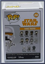 Range Trooper from Star Wars - Solo - Pop! Vinyl Figures manufactured by Funko [Back]