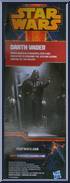 Darth Vader from Star Wars - Titan Heroes - 12" Scale manufactured by Hasbro [Back]