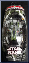 A-Wing Fighter (Green) from Star Wars - Titanium - Basic Series manufactured by Hasbro [Front]